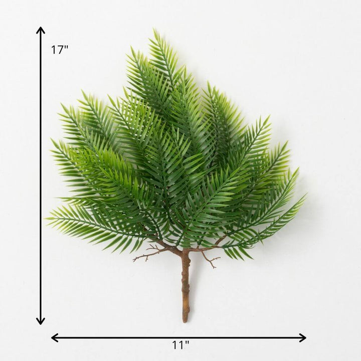 17" Full Long Fern Bush