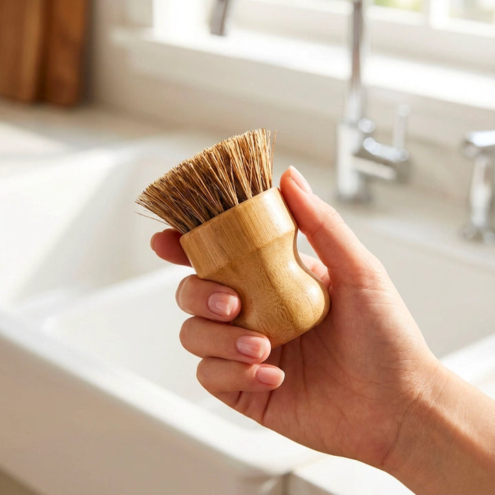 Bamboo Pot Scrubber