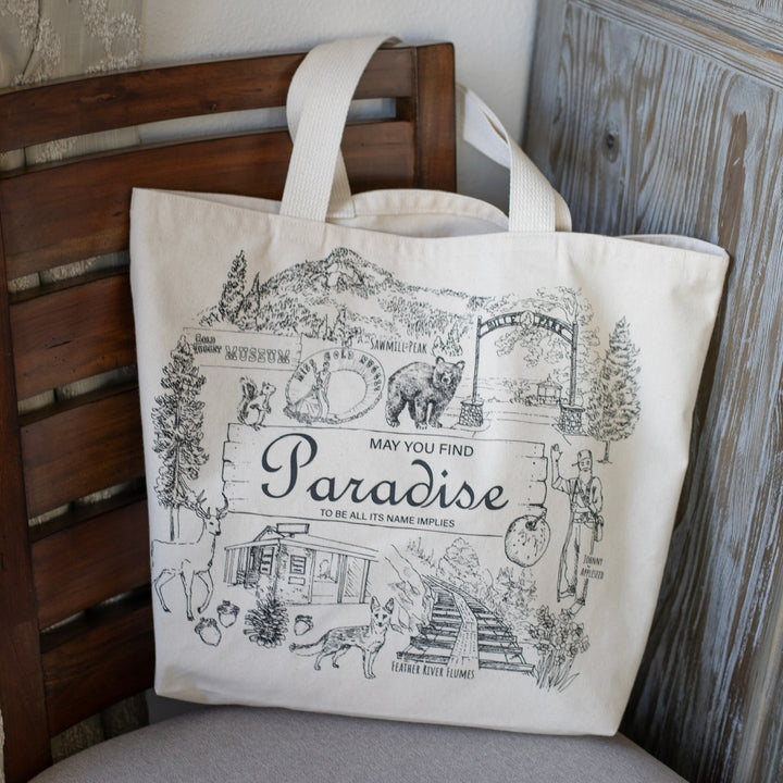 Paradise Icons Tote Bag
