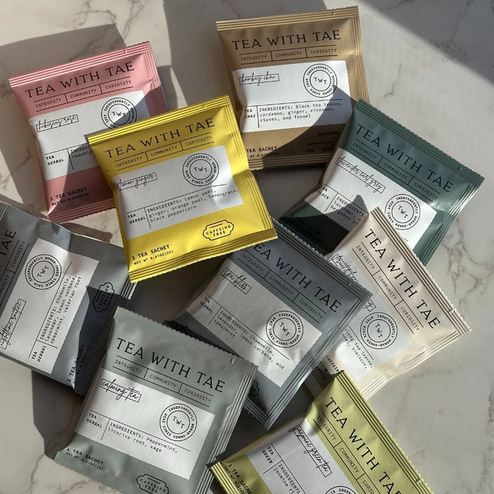 Premium Tea Collection | Individually Wrapped Gourmet Tea Bags