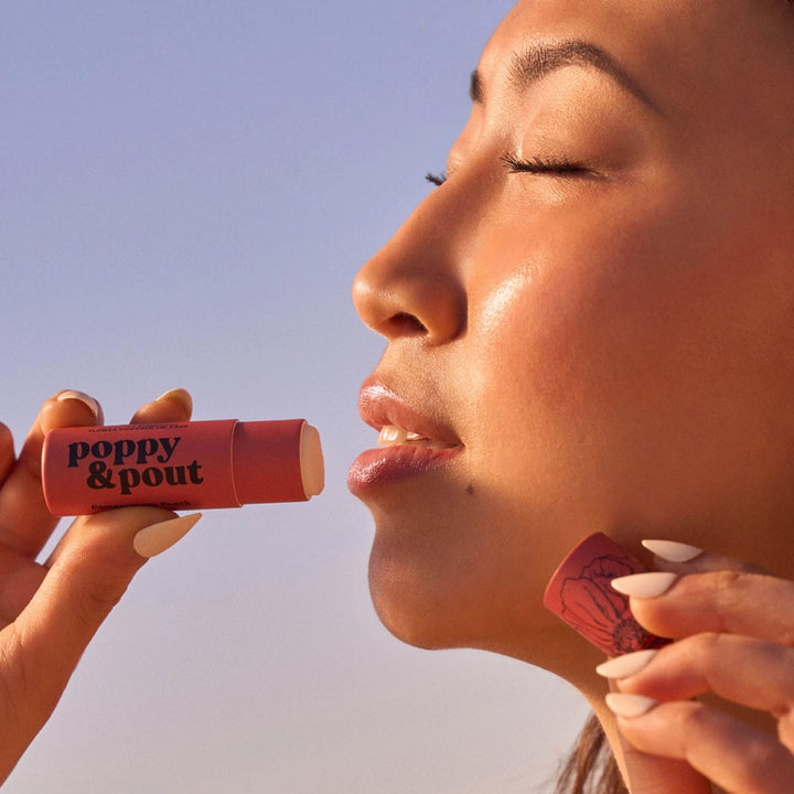 Poppy &amp; Pout Lip Balm Collection | Natural Hydrating Lip Balm