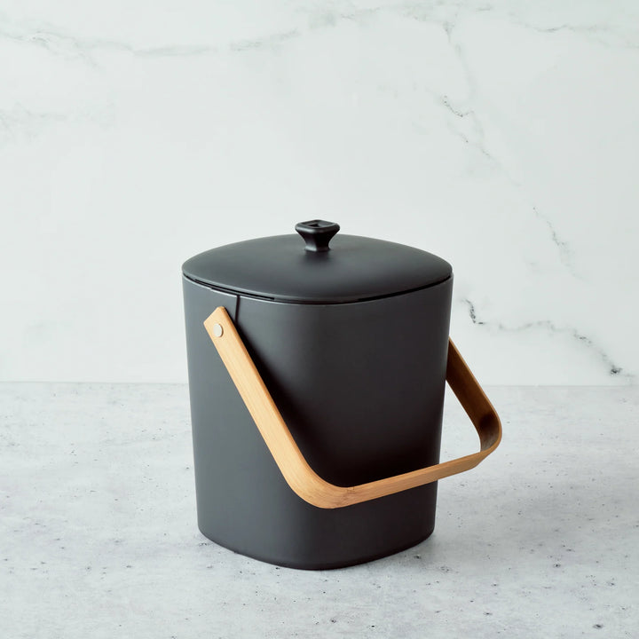 Astrik Kitchen Compost Bin, 7" x 8.75"