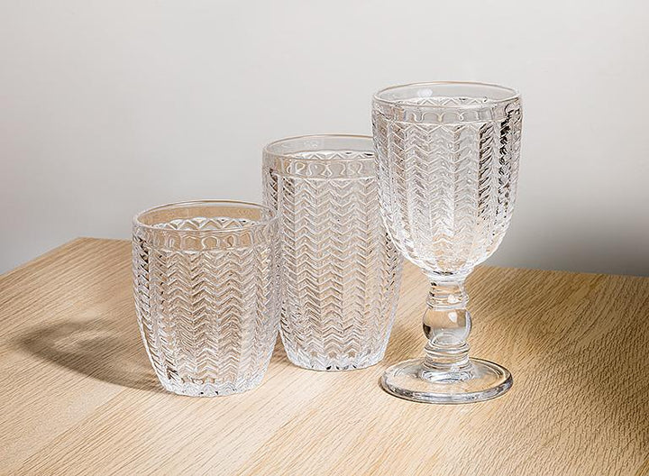 Herringbone Tumbler, 10 oz