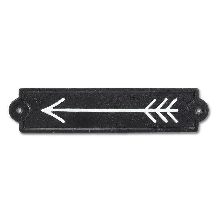 Pointing Arrow Sign, 10.5"