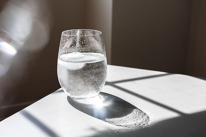 Seeded Stemless Wine Glass