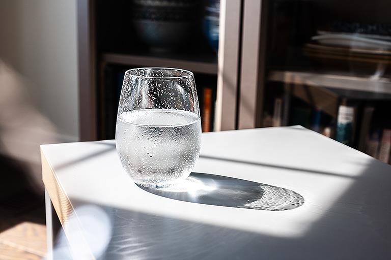 Seeded Stemless Wine Glass