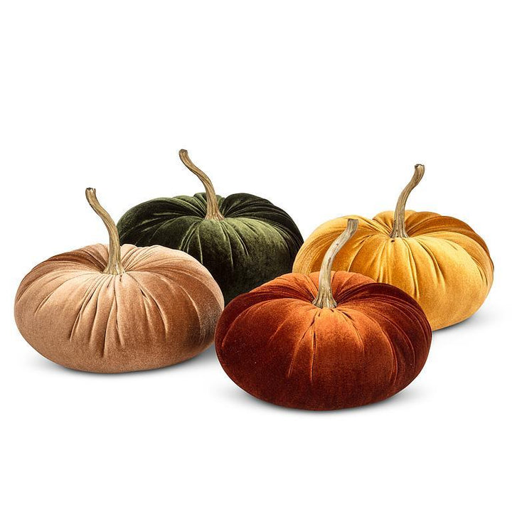 Velour Velvet Pumpkins