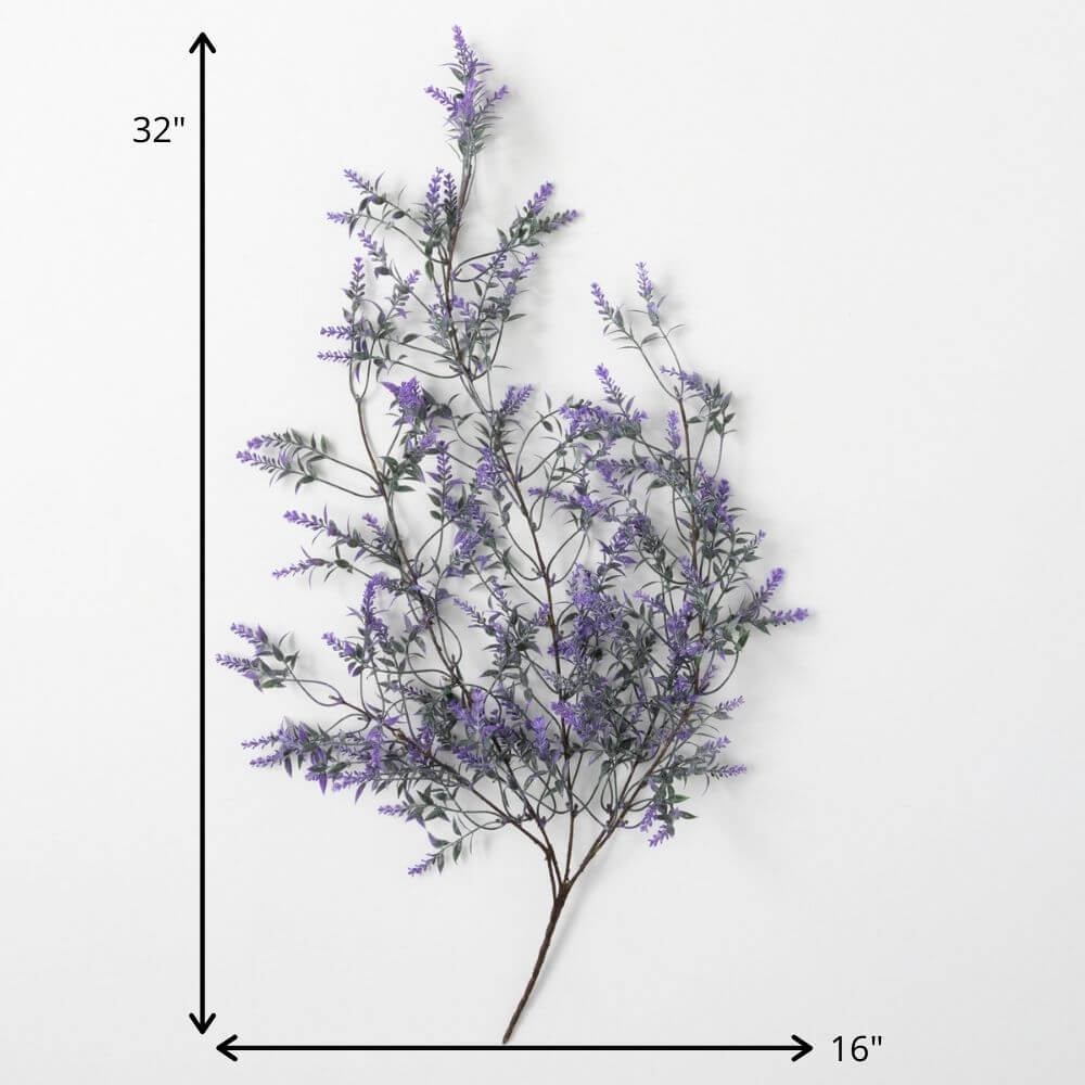 Lavender Drop Swag Bush