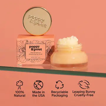 Poppy &amp; Pout Lip Scrub Collection