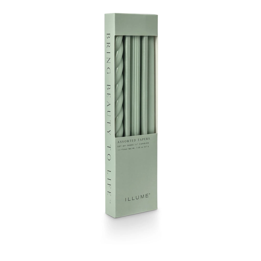 Assorted Candle Tapers, 3-Pack