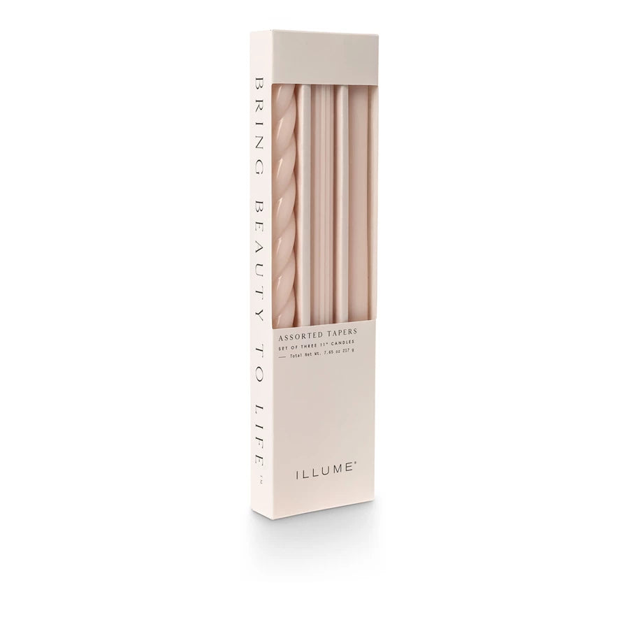 Assorted Candle Tapers, 3-Pack