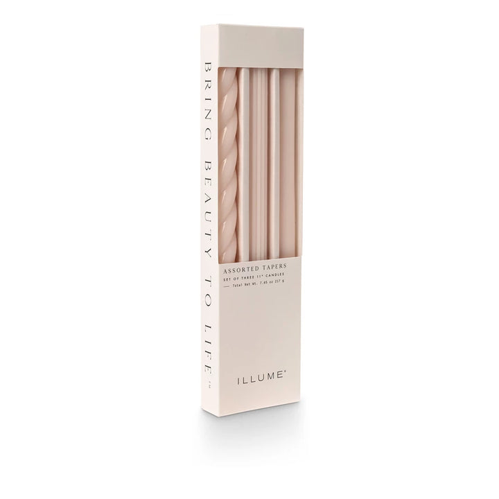 Assorted Candle Tapers, 3-Pack