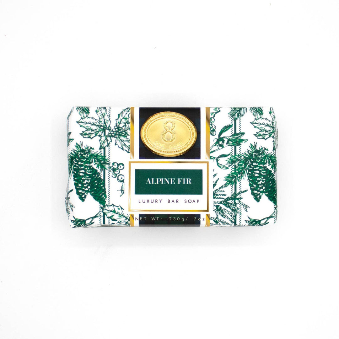 Alpine Fir Wrapped Bar Soap, 7oz