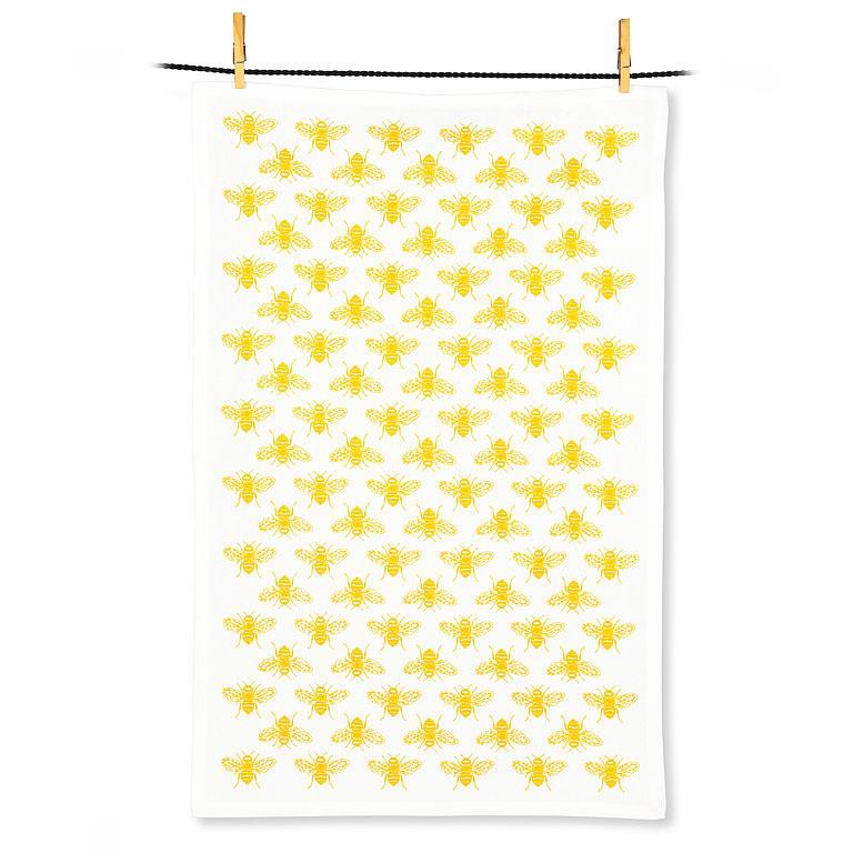 Honey Bee Tea Towel