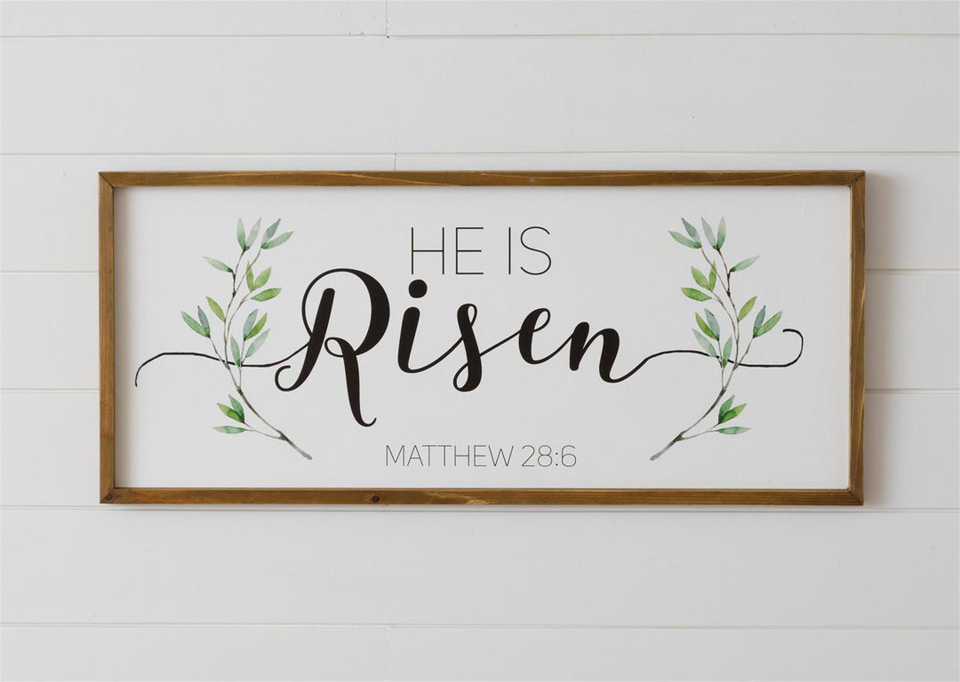 Decorative sign with &