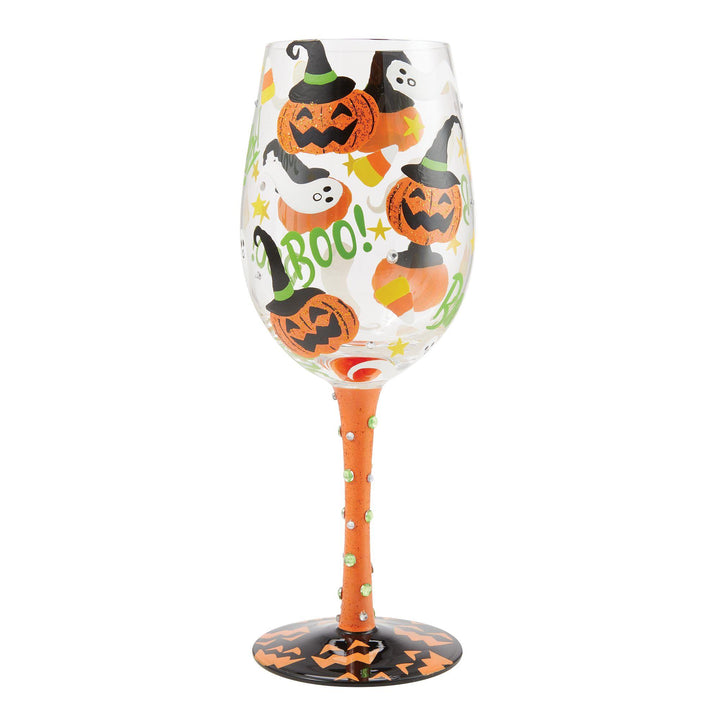Lolita Halloween Spook-Tacular Wine Glass, 15 oz