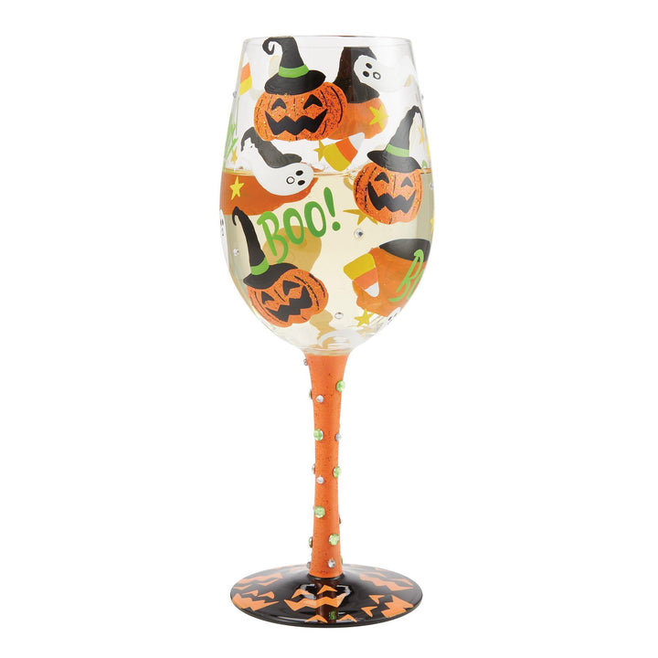 Lolita Halloween Spook-Tacular Wine Glass, 15 oz