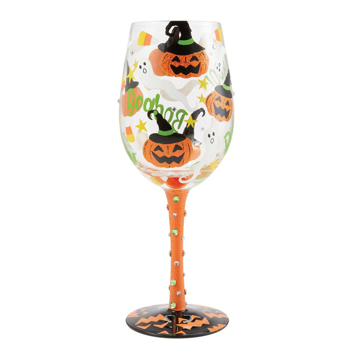 Lolita Halloween Spook-Tacular Wine Glass, 15 oz