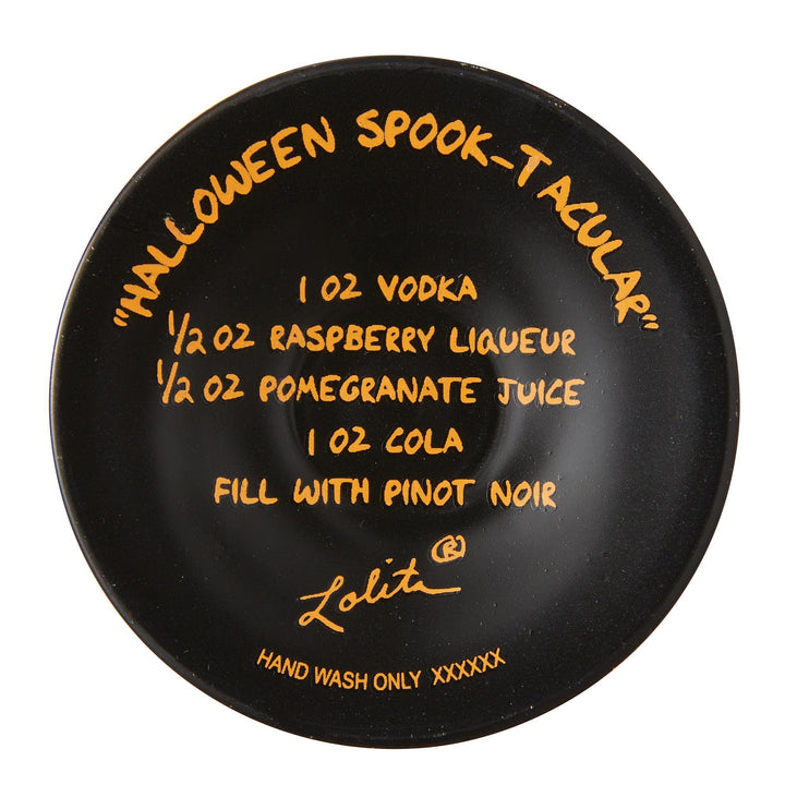 Lolita Halloween Spook-Tacular Wine Glass, 15 oz