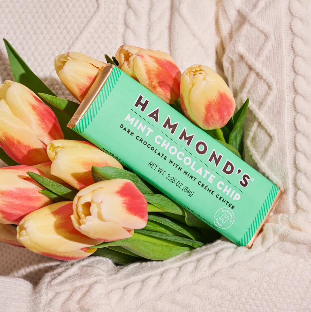 Hammond’s Mint Chocolate Chip Chocolate Bar, 2.25 oz