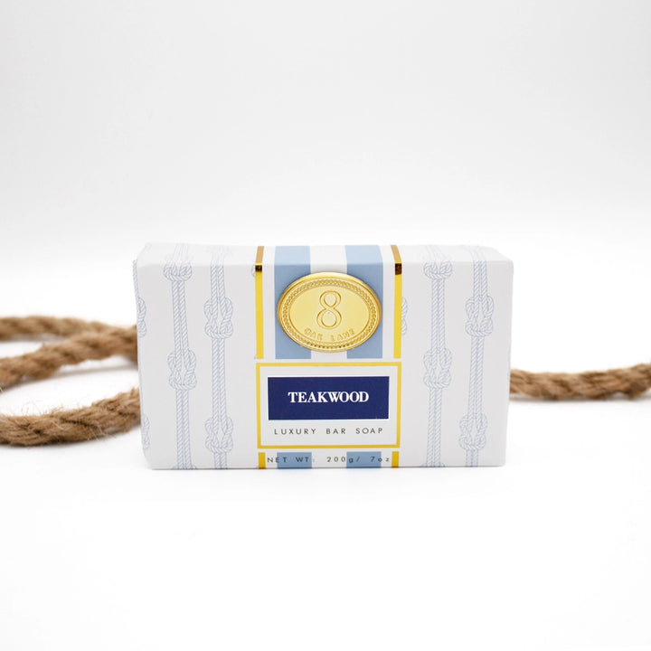 Teakwood Wrapped Bar Soap, 7oz