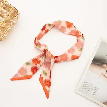 Colorful Twilly Scarf – Lightweight Hair, Neck &amp; Bag Scarf