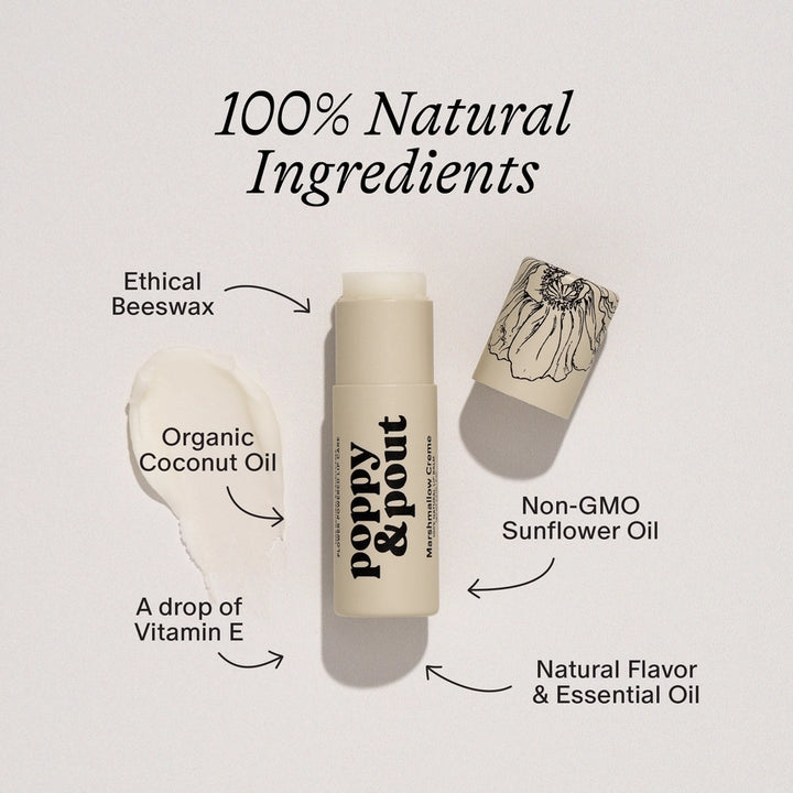 Poppy &amp; Pout Lip Balm Collection | Natural Hydrating Lip Balm