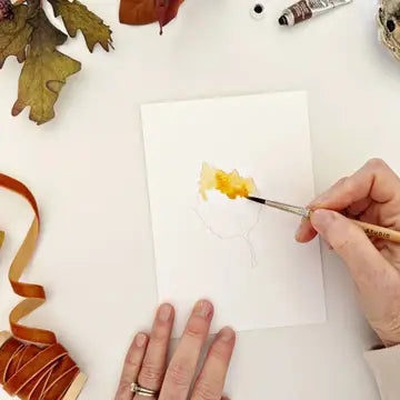 Paintable Watercolor Notecard Set