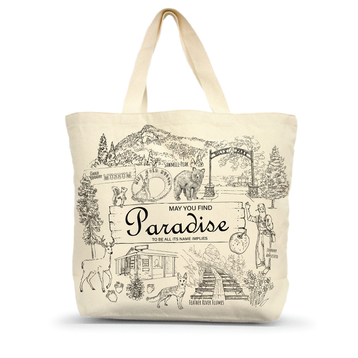 Paradise Icons Tote Bag