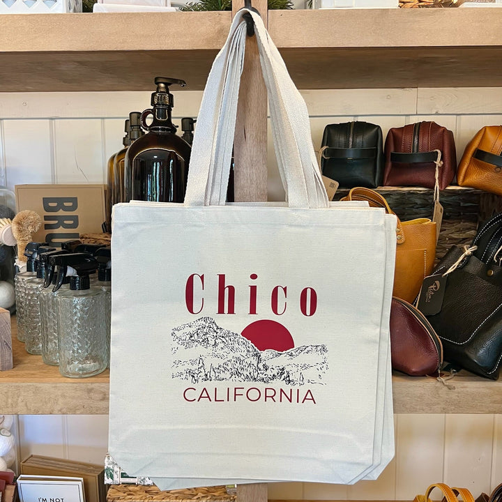 Tote bag with &