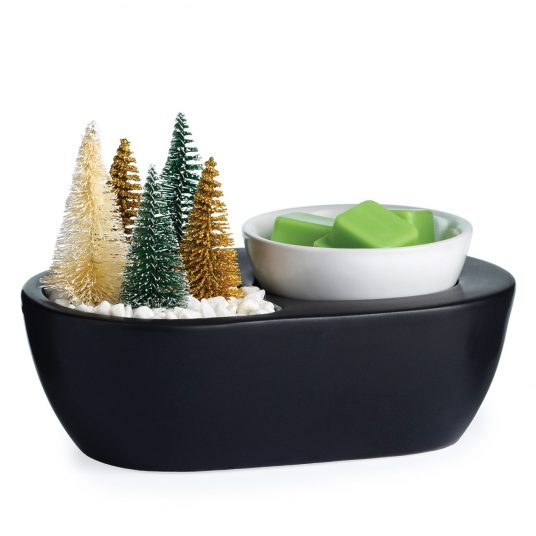 Bottle Brush Christmas Tree Wax Warmer