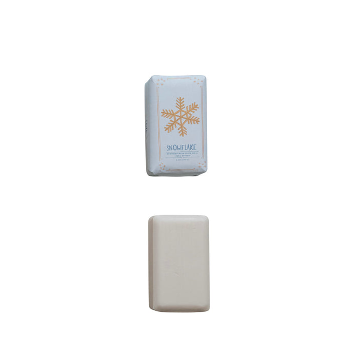 Snowflake Olive Oil &amp; Shea Butter Bar Soap