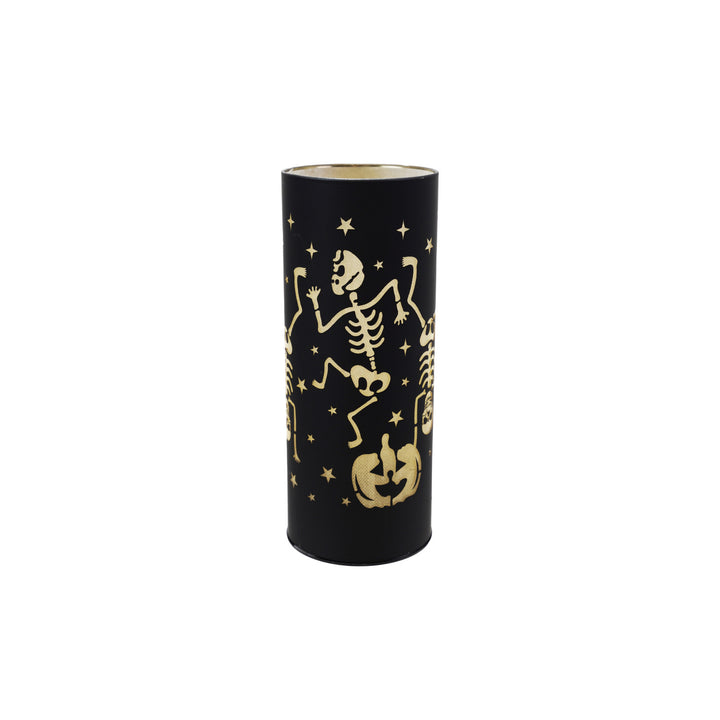 Laser Etched Spooky Glass Decor