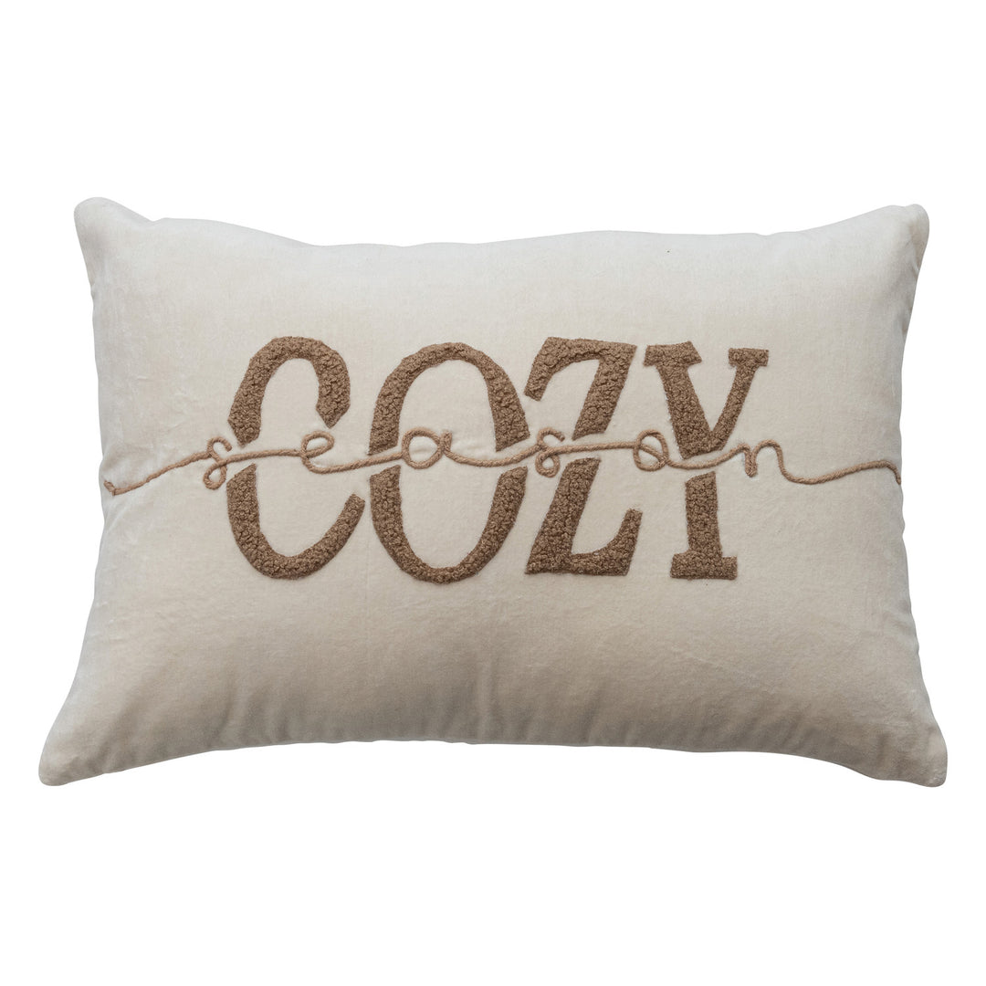Cozy Season Tufted Lumbar Pillow, 24"