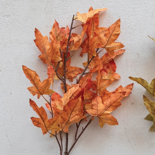 Faux Maple Leaf Branch