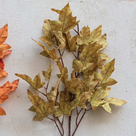 Faux Maple Leaf Branch