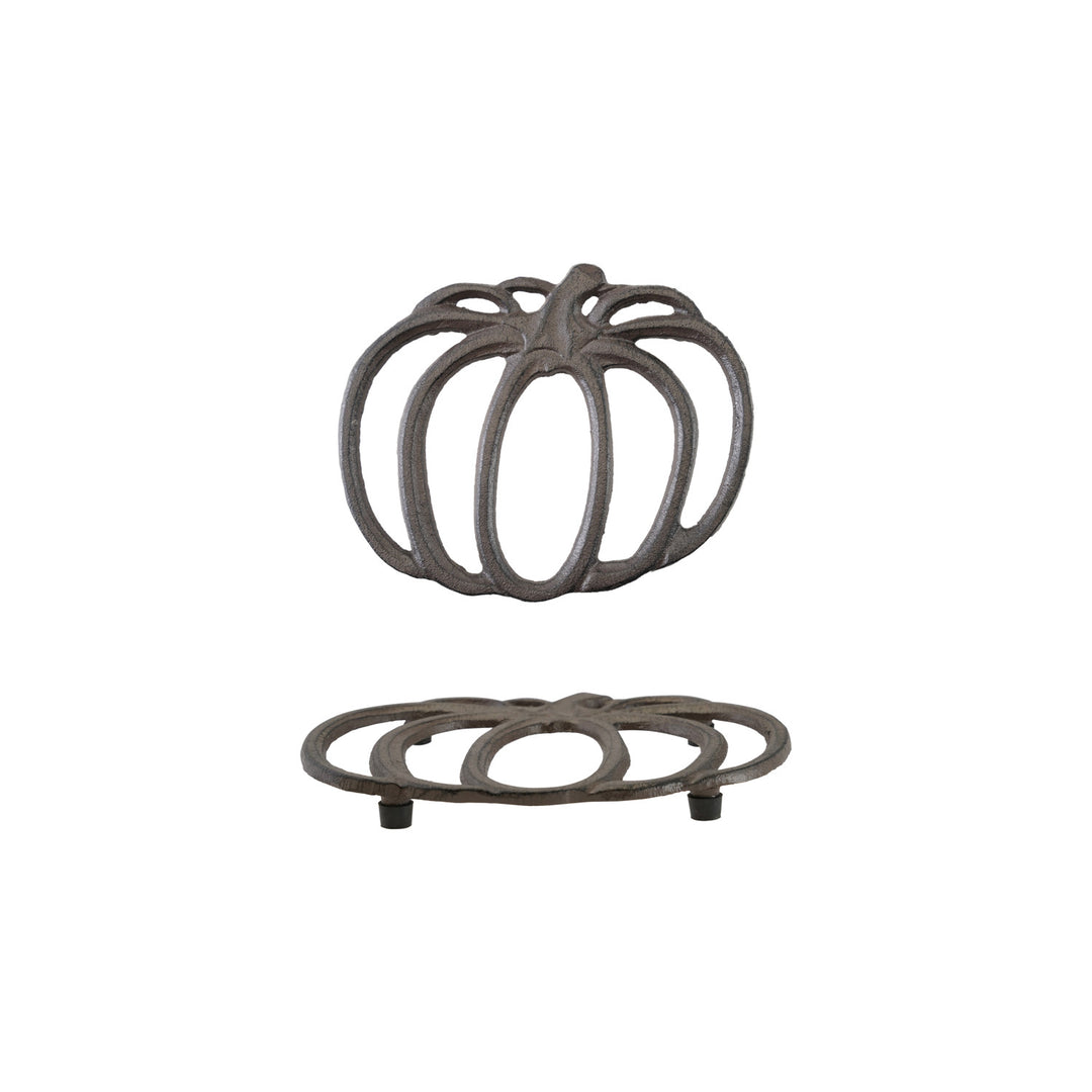 Cast Iron Pumpkin Trivet