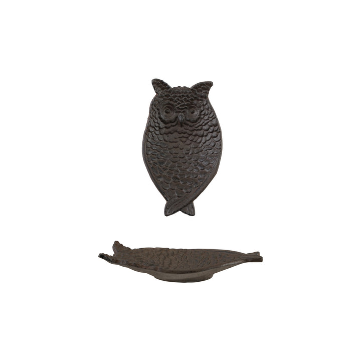 Cast Iron Owl Trinket Dish