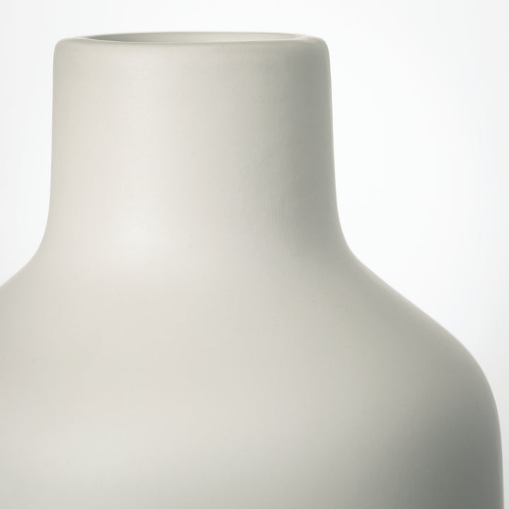 Bottle Vase Ceramic, Matte White