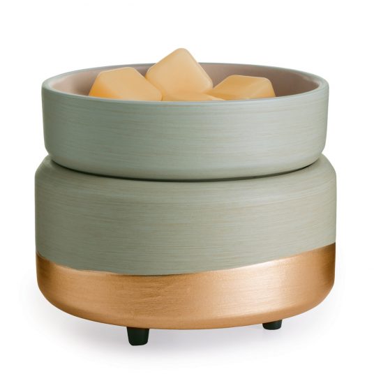 Green &amp; Gold 2-In-1 Warmer
