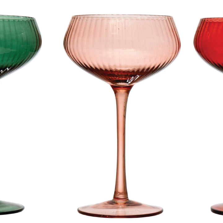Holiday Retro Cheer Glasses