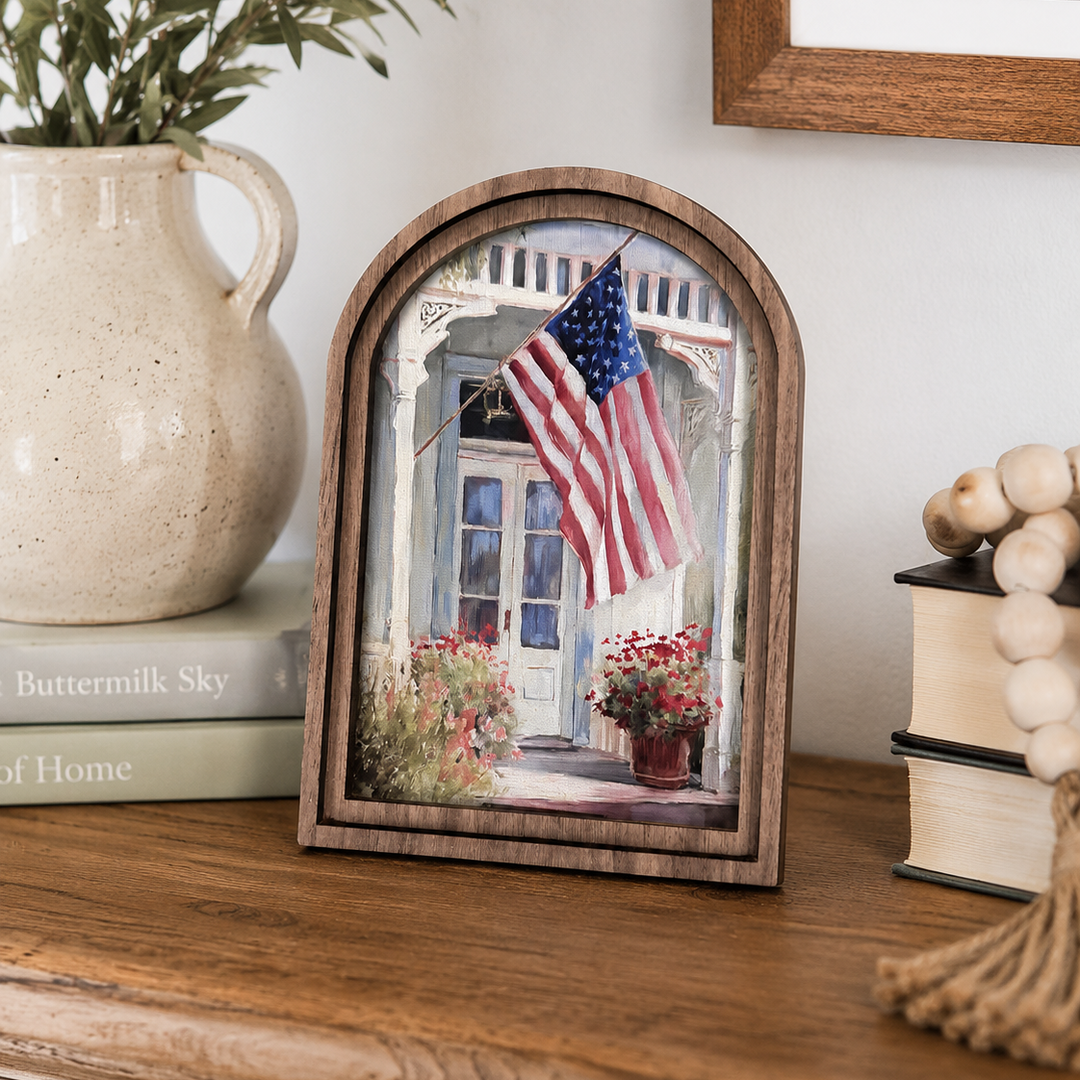 Patriotic Canvas Framed Prints