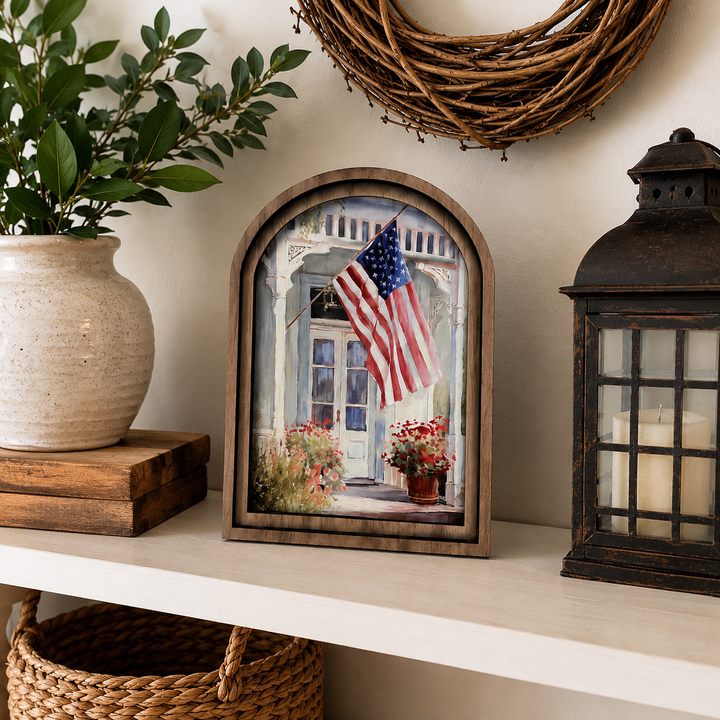 Patriotic Canvas Framed Prints