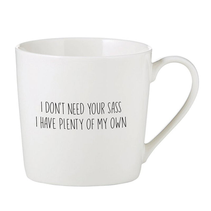 Ceramic Cafe Mug, 14 oz