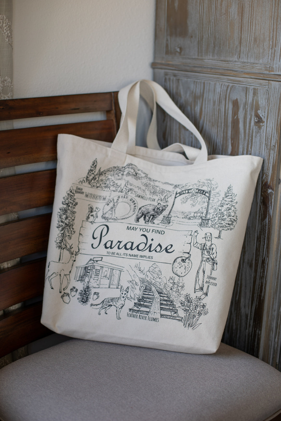 Paradise Icons Tote Bag