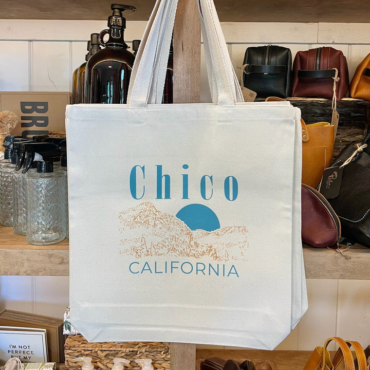 Tote bag with &