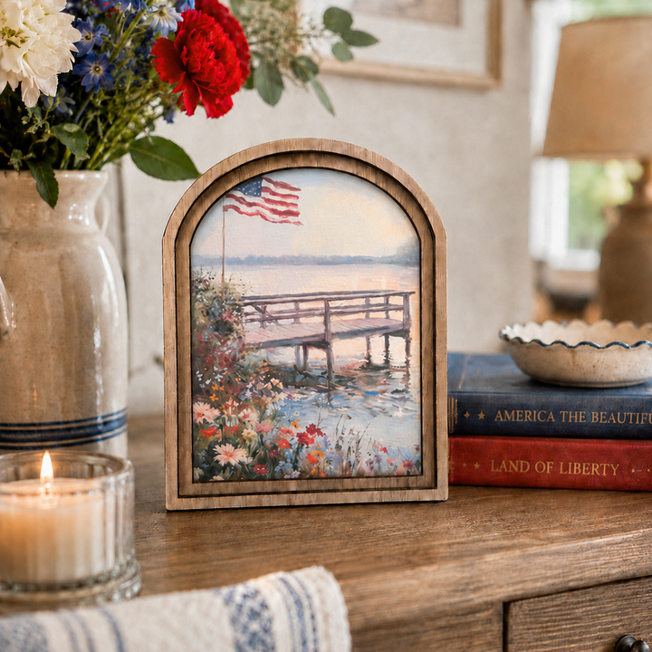 Patriotic Canvas Framed Prints