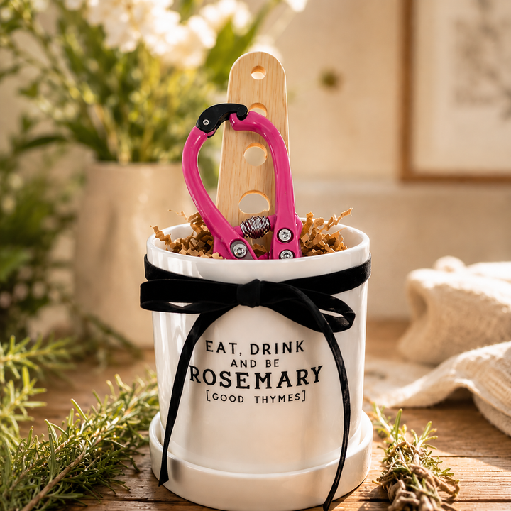 “Eat, Drink &amp; Be Rosemary” Garden Gift Bundle