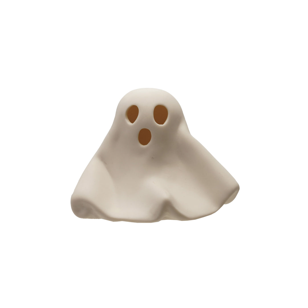 Lighted Stoneware Ghost