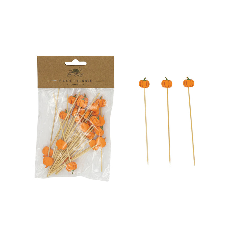 Seasonal Bamboo Party Picks